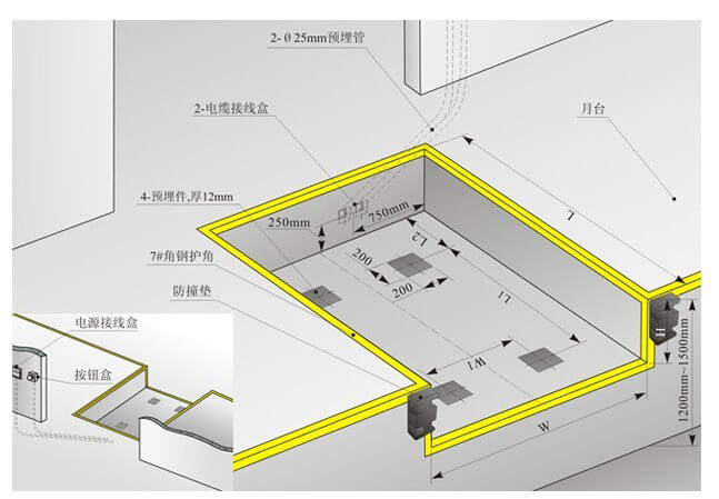 固定式液壓登車橋